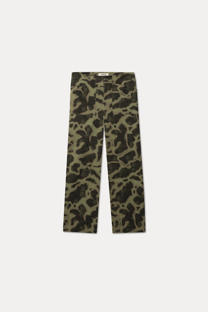 aplo massi camouflage trousers