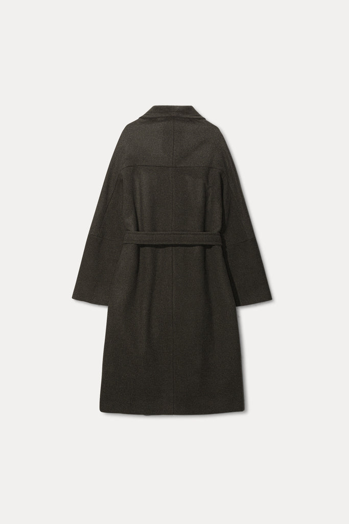 aplo sopra green wool coat